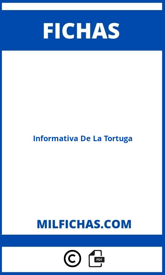 Ficha Informativa De La Tortuga