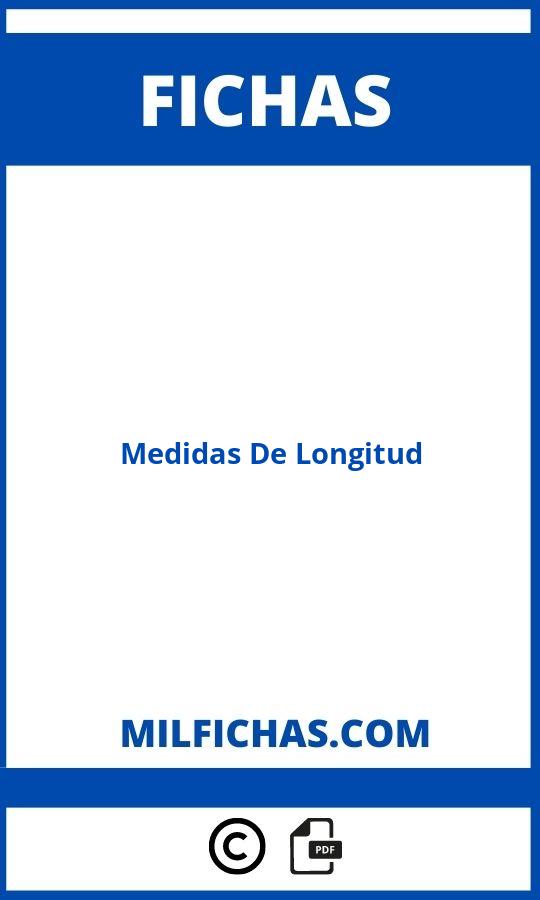 Fichas De Medidas De Longitud